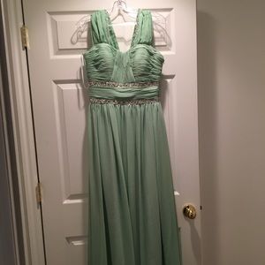 Turquoise Prom Dress